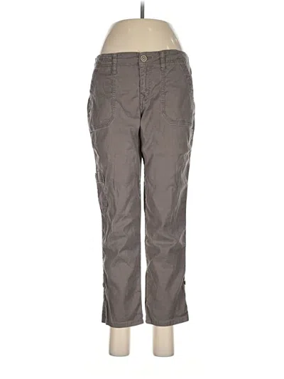 Pre-owned Level 99 Linen Pants In Gray