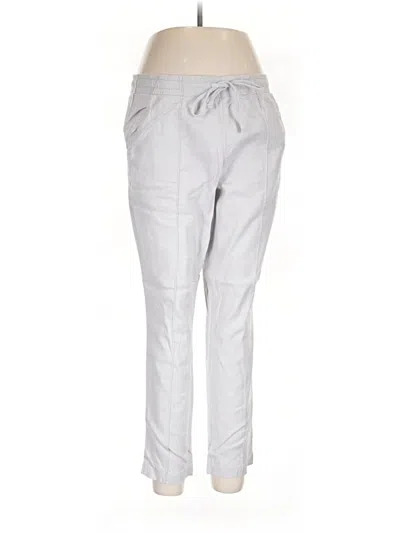 Pre-owned Level 99 Linen Pants In Silver