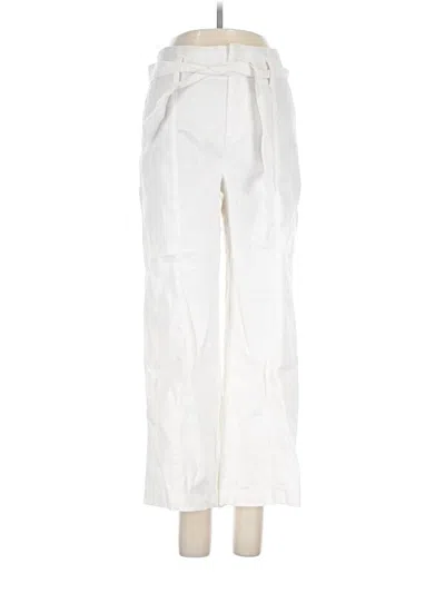 Pre-owned Level 99 Linen Pants In White