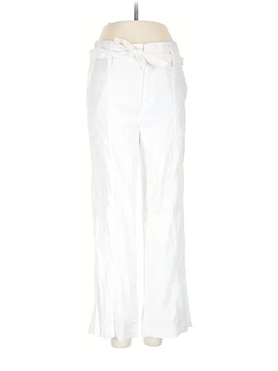 Pre-owned Level 99 Linen Pants In White
