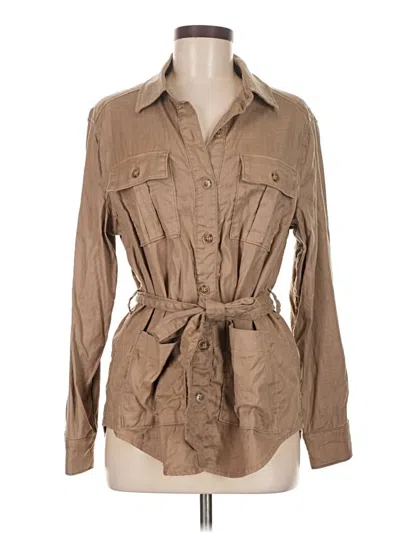 Pre-owned Level 99 Trenchcoat In Brown