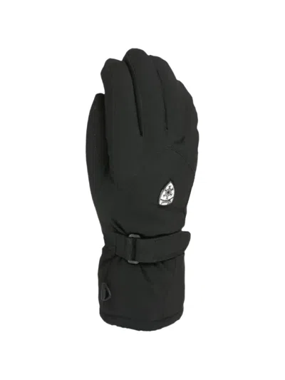 Level Buckle Gloves In Orange