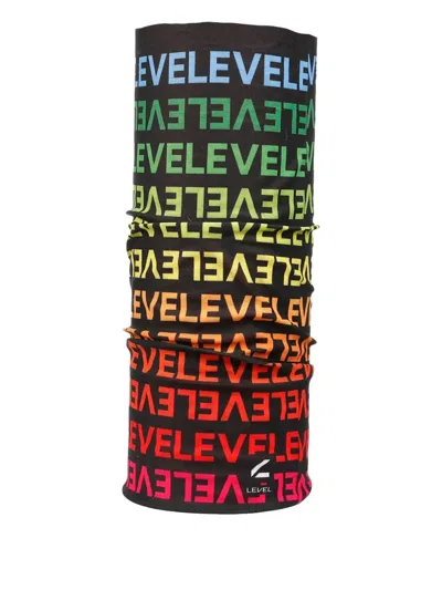 Level Logo-print Neck Warmer In Multi