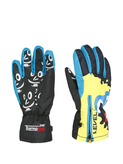 Level Lucky Gloves In Blue