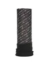 Level Printed Neck-gaiter In Black