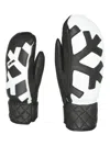 Level Quilted-cuff Snowflake Mittens