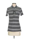 Level Wear Short Sleeve Polo Shirt In Black