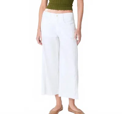 Level99 Aurora Wide Leg Pant In Stillwater In White