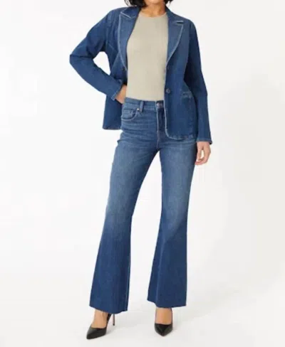 Level99 Claudia Flare Jeans In Blue