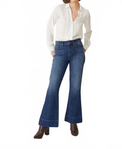 Level99 Claudia Flare Mood Jean In Blue