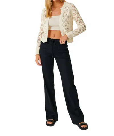 Level99 Elliott Lounge Pant In Black
