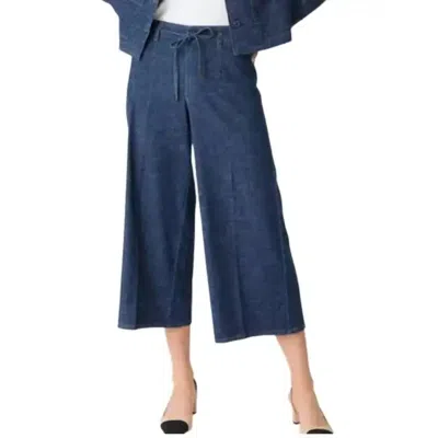 Level99 Jasmine Gauch Length Wide Leg Jeans In Stargazer In Blue