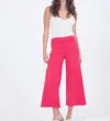 Level99 Jodie Button Fly Wide Leg In Radiant In Multi