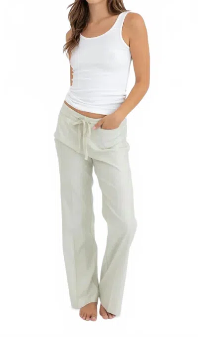Level99 Miley Wide Leg Lounge Pants In Pampas In Neutral