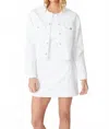 Level99 Remi Crop Shirt In Stillwater In White