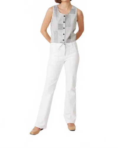 Level99 Rony Bell Bootcut In White