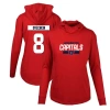 LEVELWEAR LEVELWEAR ALEXANDER OVECHKIN RED WASHINGTON CAPITALS VIVID PLAYER NAME & NUMBER PULLOVER HOODIE