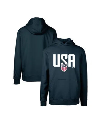 Levelwear Big Boys And Girls Navy Usmnt Podium Mascot Pullover Hoodie In Blue