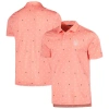 LEVELWEAR LEVELWEAR CORAL USMNT GROOVE PERFORMANCE POLO