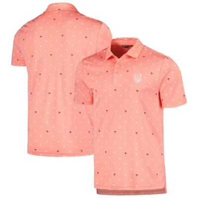 Levelwear Coral Usmnt Groove Performance Polo