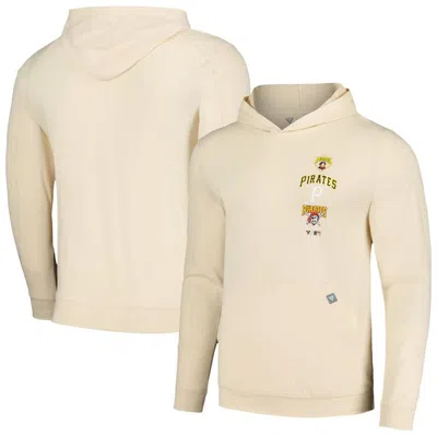 Levelwear Cream Pittsburgh Pirates Base Line Pullover Hoodie
