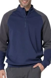 Levelwear Crown Midlayer Quarter Zip Pullover In Multi