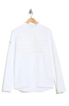 Levelwear Frequency Quarter Zip Pullover In White