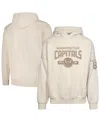 Levelwear Men's Alexander Ovechkin Khaki Washington Capitals Oversized Contact Name Number Pullover Hoodie In Neutral