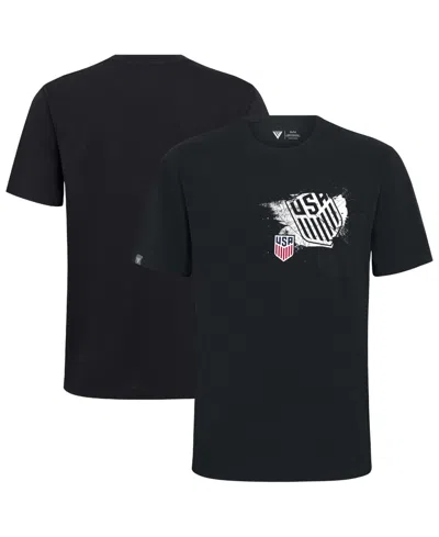 Levelwear Men's Black Usmnt Focal Blasted T-shirt