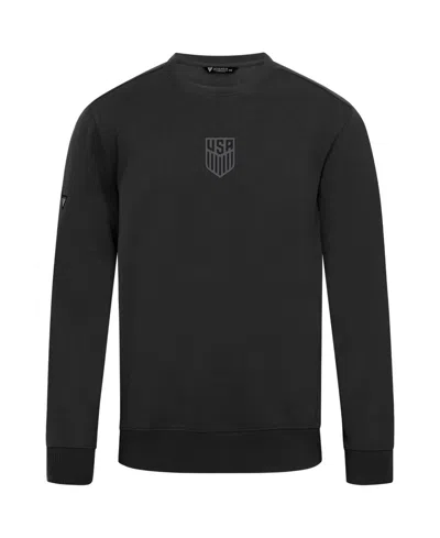 Levelwear Men's Black Usmnt Zane Chenille Sweatshirt