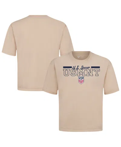 Levelwear Men's Khaki Usmnt Vanguard Luxe Signature T-shirt In Neutral