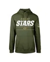 Levelwear Men's  Olive Dallas Stars Podium Fleece Pullover Hoodie In Olive
