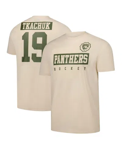 Levelwear Men's Matthew Tkachuk Khaki Florida Panthers 2024 Nhl Military Appreciation Richmond Delta Player Na In Brown