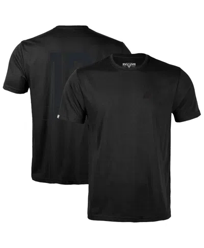 Levelwear Men's Nico Hischier Black New Jersey Devils Richmond Darkside Name Number T-shirt