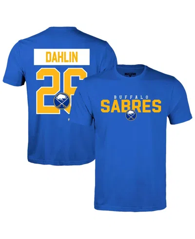 Levelwear Men's Rasmus Dahlin Royal Buffalo Sabres Richmond Name & Number T-shirt In Blue