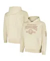 Levelwear Men's Sidney Crosby Khaki Pittsburgh Penguins Oversized Contact Name Number Pullover Hoodie In Neutral
