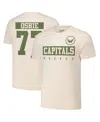 Levelwear Men's Tj Oshie Khaki Washington Capitals 2024 Nhl Military Appreciation Richmond Delta Player Name N In Brown