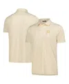 Levelwear Men'sâ Cream St. Louis Cardinals Vision Polo Shirt In Neutral