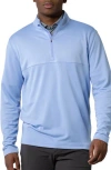 Levelwear Quarter Zip Pullover In Blue
