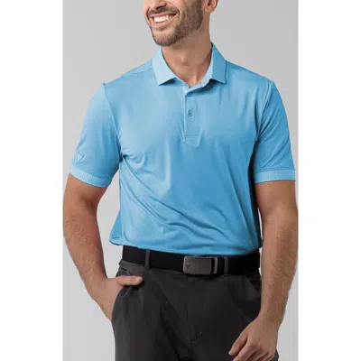 Levelwear Thomas Knit Polo In Blue