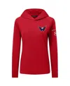 Levelwear Women's Alexander Ovechkin Red Washington Capitals Impression Name Number Raglan Hoodie In Red