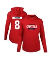 LEVELWEAR WOMEN'S LEVELWEAR ALEXANDER OVECHKIN RED WASHINGTON CAPITALS VIVID PLAYER NAME AND NUMBER PULLOVER H