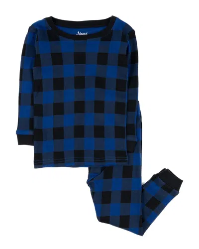Leveret 2pc Pajama Set In Blue