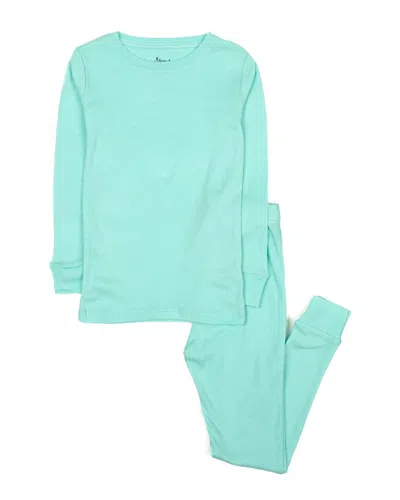 Leveret 2pc Pajama Set In Blue