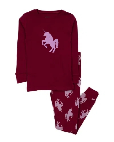 Leveret 2pc Pajama Set In Brown