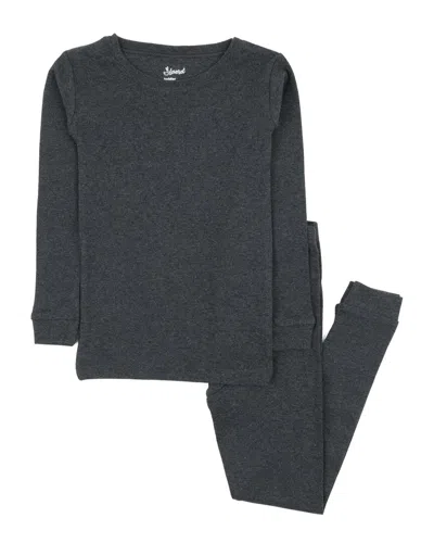Leveret 2pc Pajama Set In Gray