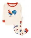 Leveret 2pc Pajama Set In Multi