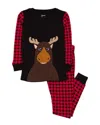 Leveret 2pc Pajama Set In Multi
