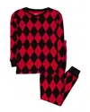 Leveret 2pc Pajama Set In Multi