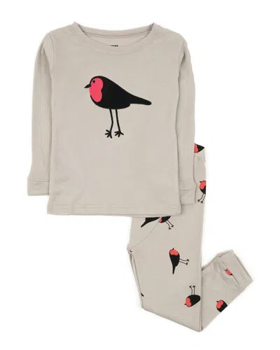 Leveret 2pc Pajama Set In Neutral